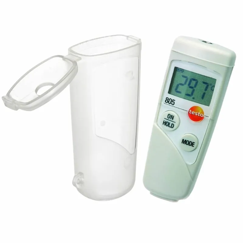 Testo 805 [0563 8051] Mini IR Thermometer with TopSafe Cover -13.0° to 482.0 °F (-25 to +250 °C)