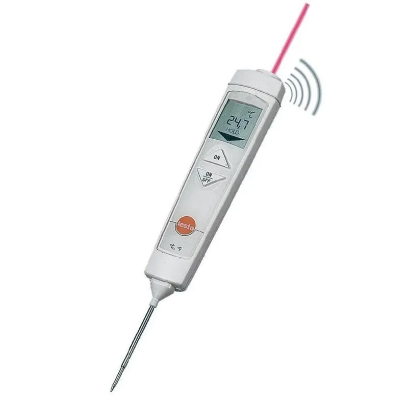 Testo 826-T4 [0563 8282] Combined Infrared and Penetration Food Thermometer with Laser Marking -50 to +230 °C