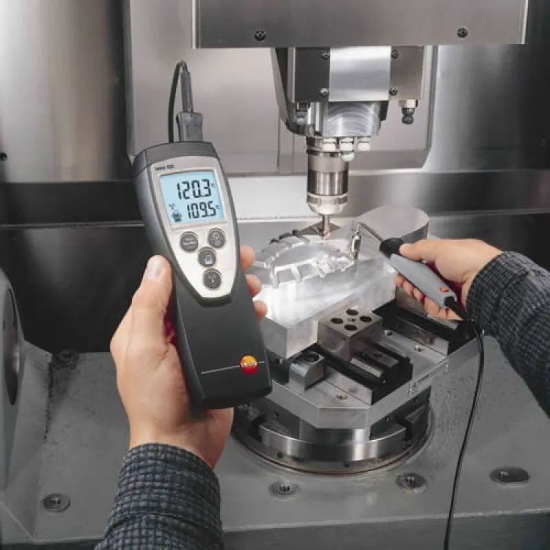 Testo 922 [0560 9221] 2-Channel Thermometer with Differential Temperature Display -58.0° to 1832.0 °F (-50 to +1000 °C)