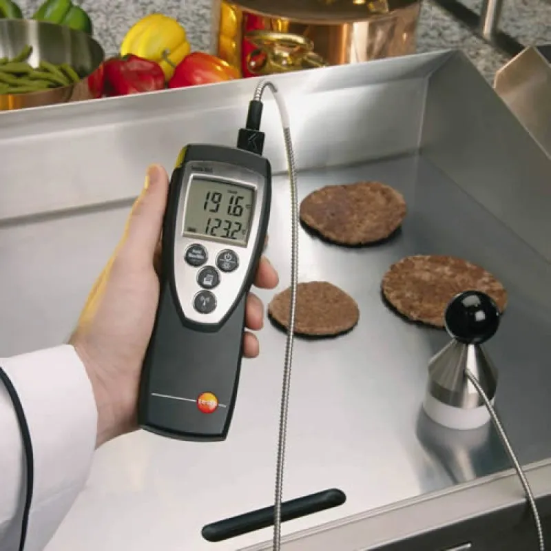 Testo 925 [0560 9250] 1-Channel Type K Thermometer -58.0° to 1832.0 °F (-50 to +1000 °C)