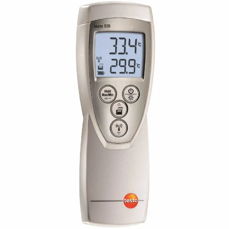 Testo 926 [0560 9261] 1-Channel Food Thermometer for Type T Sensors -58.0° to 752.0 °F (-50 to +400 °C)
