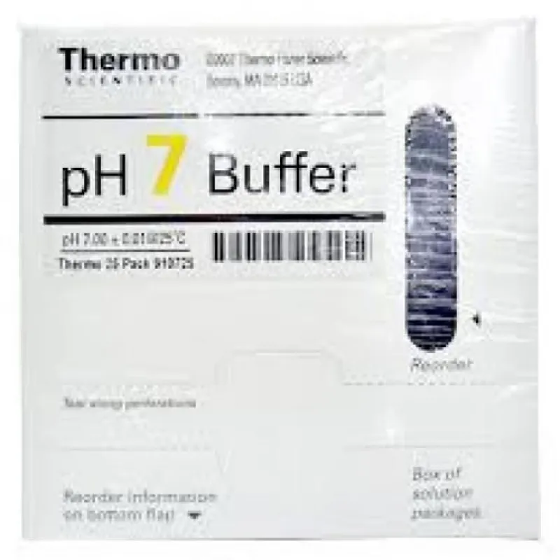 Thermo Fisher Scientific Orion 910710 pH 7.00 buffer pouches, 10/pk