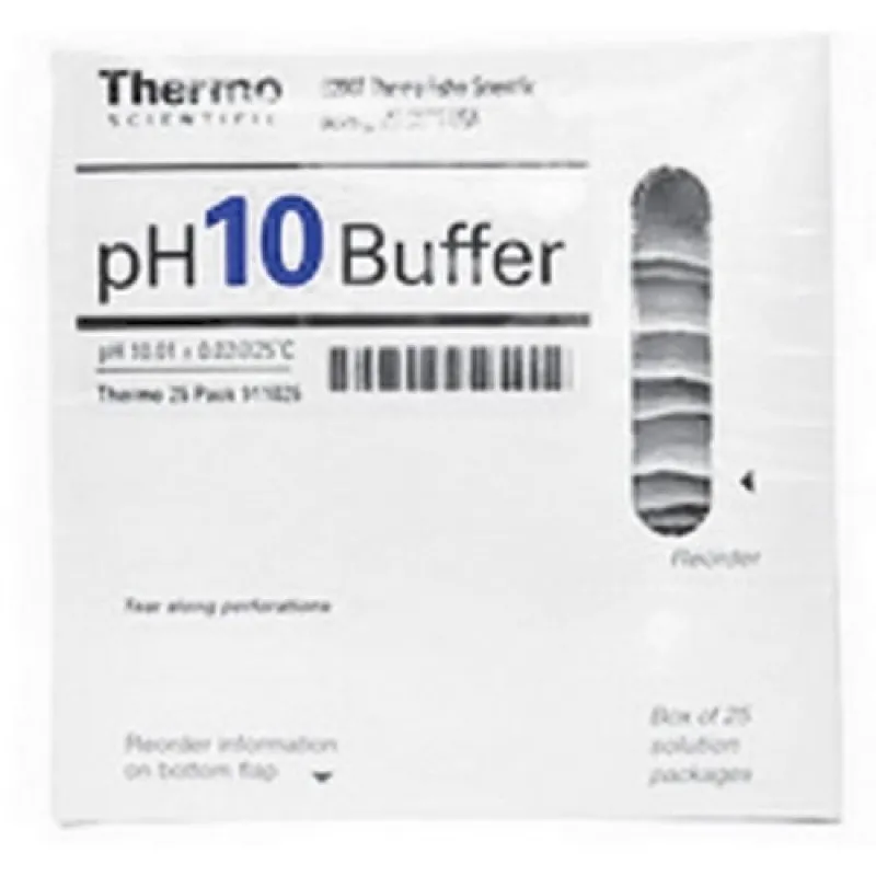 Thermo Fisher Scientific Orion 911010 pH 10.01 buffer pouches, 10/pk