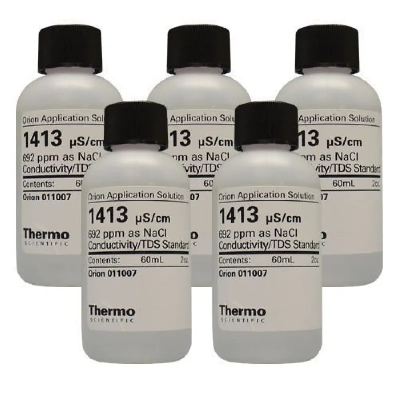 Thermo Fisher Scientific Orion [011007] Conductivity Standard, 1413 uS, (5) 60mL Bottles