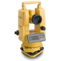 Topcon DT-205 [303216101] 5-Second Advanced Digital Theodolite w/ Dual Display