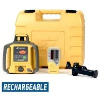 Topcon RL-H5A [1021200-06] Horizontal Self-Leveling Rotary Laser w/ LS-80L Receiver & Rechargeable Battery