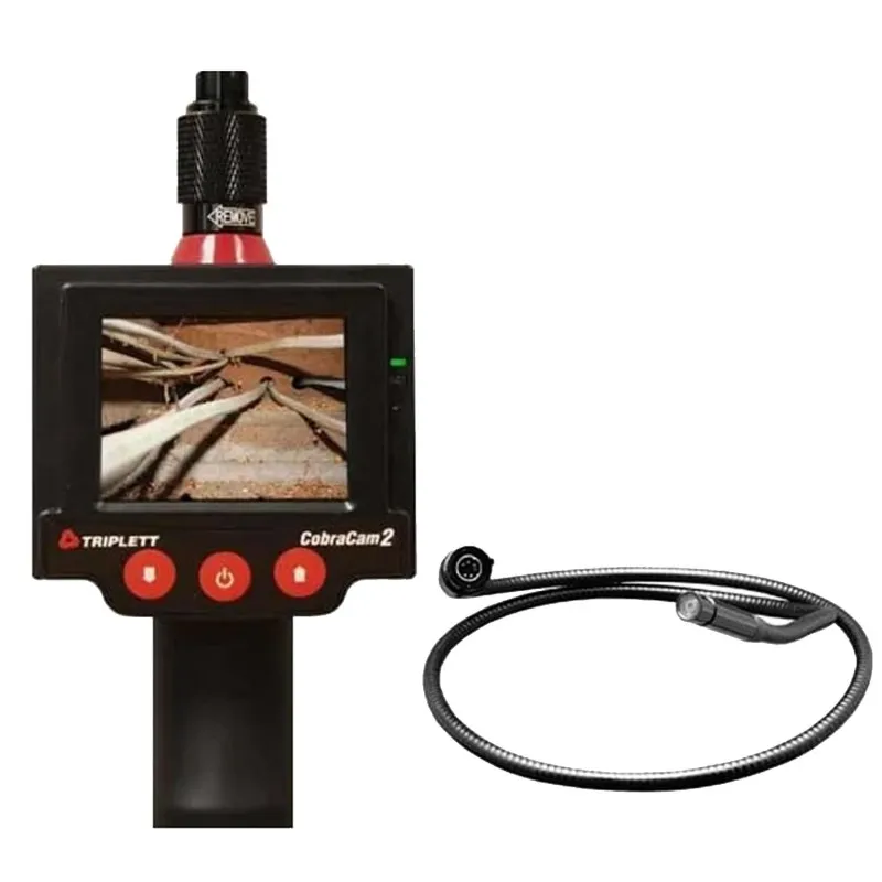 Triplett 8115 [8115-KIT3] Promo CobraCam 2 Inspection Camera with CC2-CAM3F Camera Head 3''