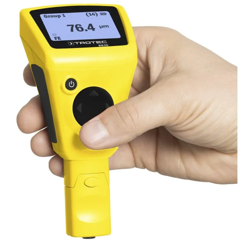 Trotec BB30 [BB30] Coating Thickness Meter,  0 μm to 2,000 μm