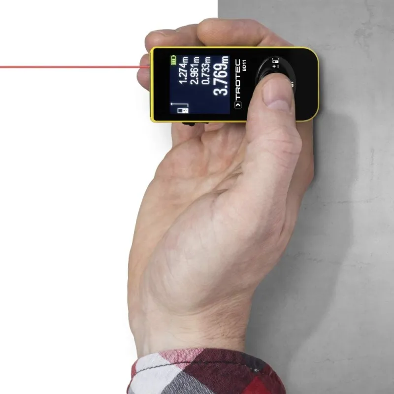Trotec BD11 [BD11] Practical Mini Laser Distance, 0.5 - 30 m