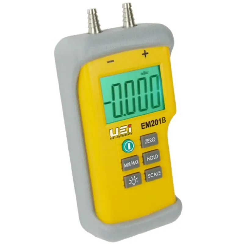 UEi EM201B Dual Input Differential Electronic Manometer