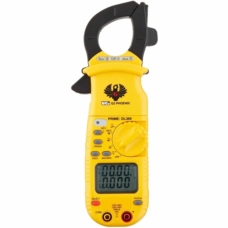 UEi DL-369 [DL369] 400A Digital Dual Display Clamp Meter