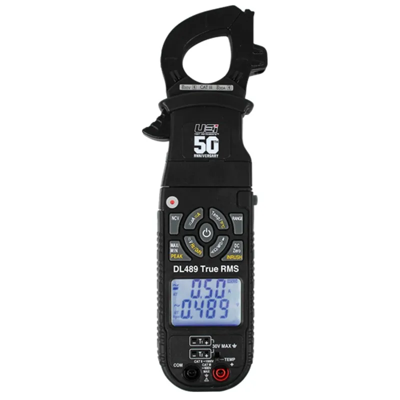 UEi DL-489 [DL489] 600A AC/DC True RMS Clamp Meter