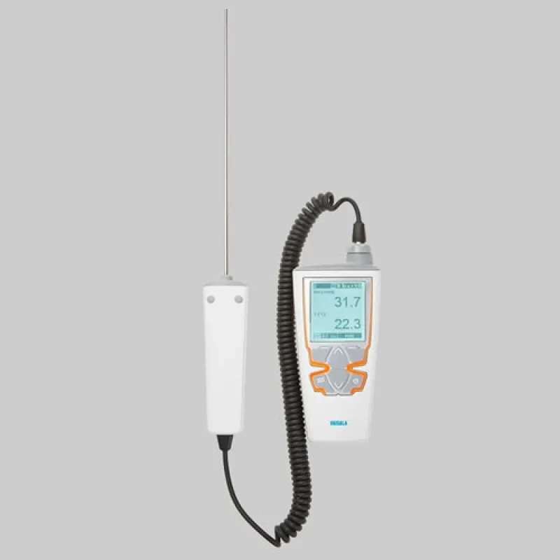 Vaisala HM42 [HM40C1BB] Humidity and Temperature Meter w/ 4mm Thin probe Membrane Filter and Alkaline Batteries