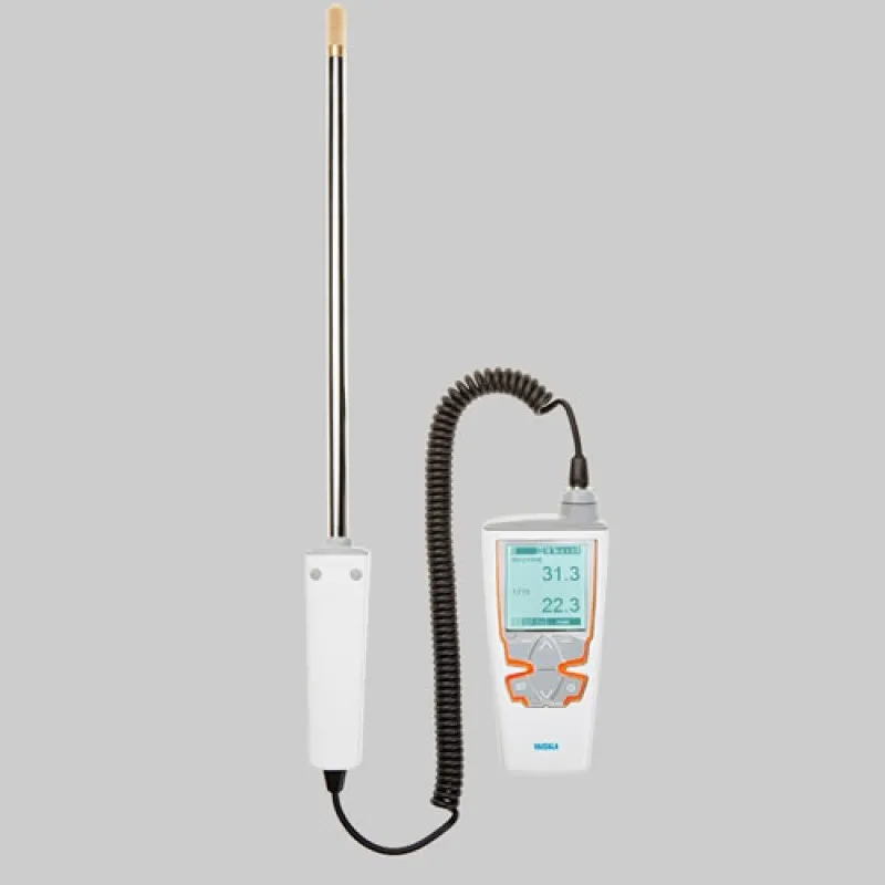 Vaisala HM46 [HM40D1BB] Humidity and Temperature Meter w/ Stainless Steel Probe with Sintered Filter and Alkaline Batteries