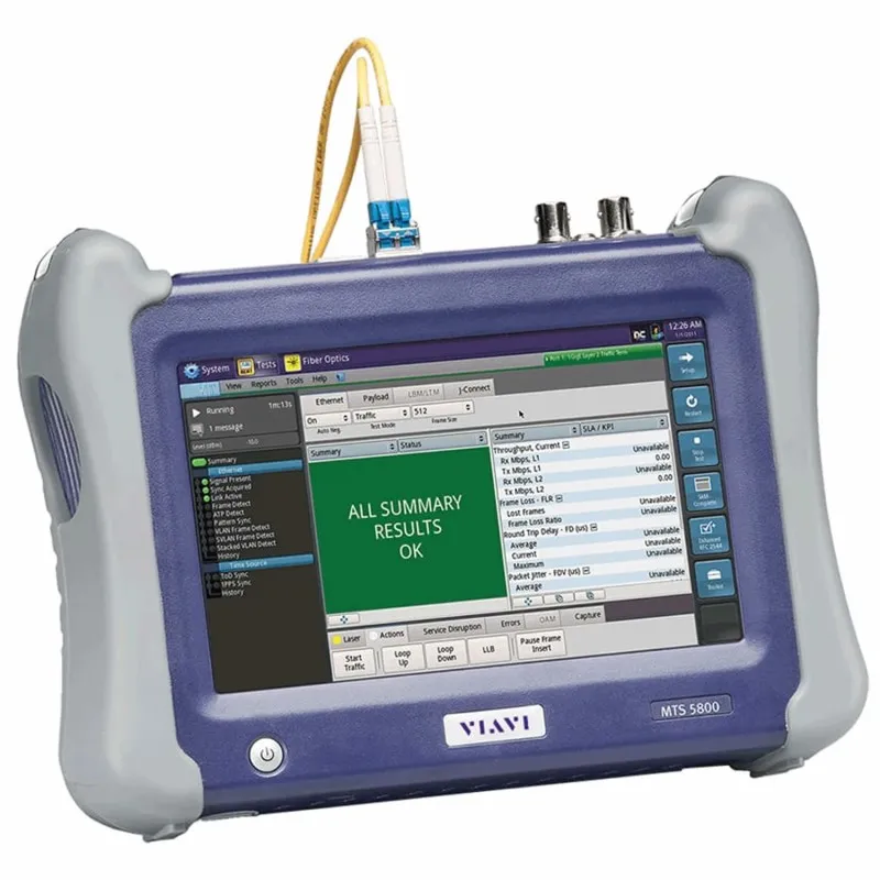 Viavi T-BERD 5800 [TB5800-1G-10GE] Single Port Handheld Network Tester for 1GE/10GE Ethernet