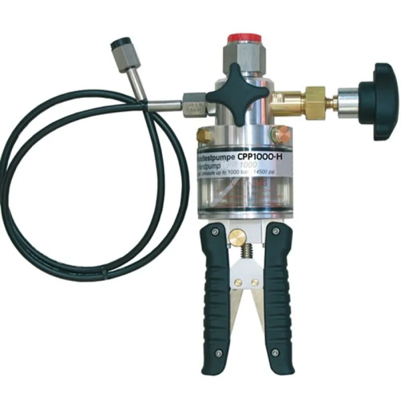 WIKA CPP1000-H [CPP1000-H-P-ZZZ-Z-ZZ] Hydraulic Hand Pump 1000 bar (14,500 psi)