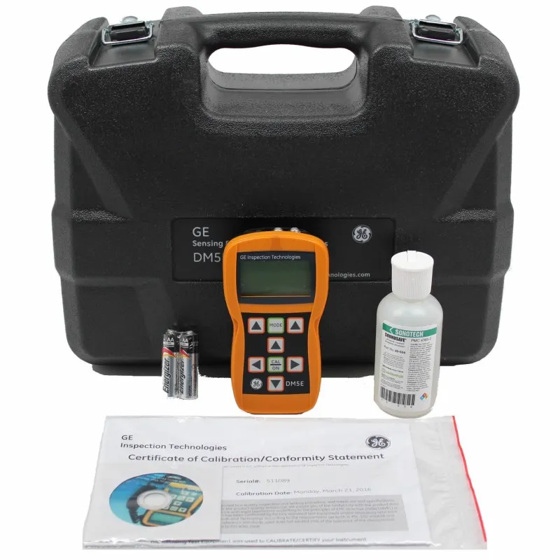 Waygate Technologies Krautkramer DM5EDM [0036801] Ultrasonic Thickness Gauge, Dual Multi (Instrument Only)