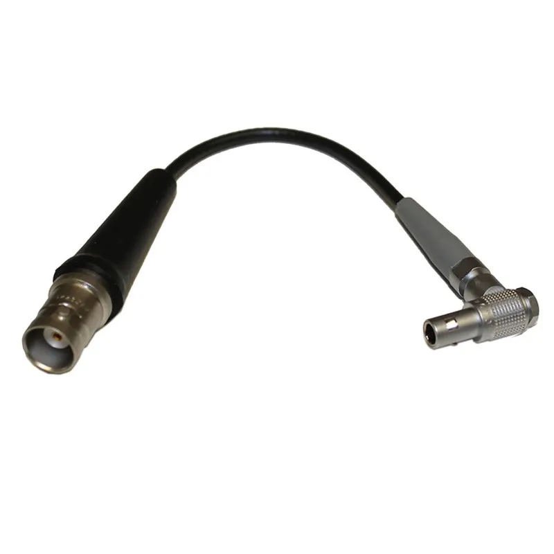 Waygate Krautkramer 022-509-821 RG174  Dual Lemo 00 Right Angle to Double Plug Dual Lemo 00,  6ft Cable