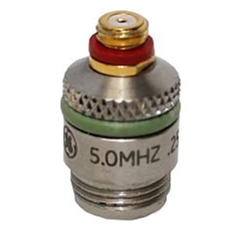 Waygate Technologies Krautkramer MSW-QC [113-224-591] Style Miniature Angle Beam Transducer, Benchmark Series, 5.0 MHz, 0.25 Inch (6 mm) Dia.