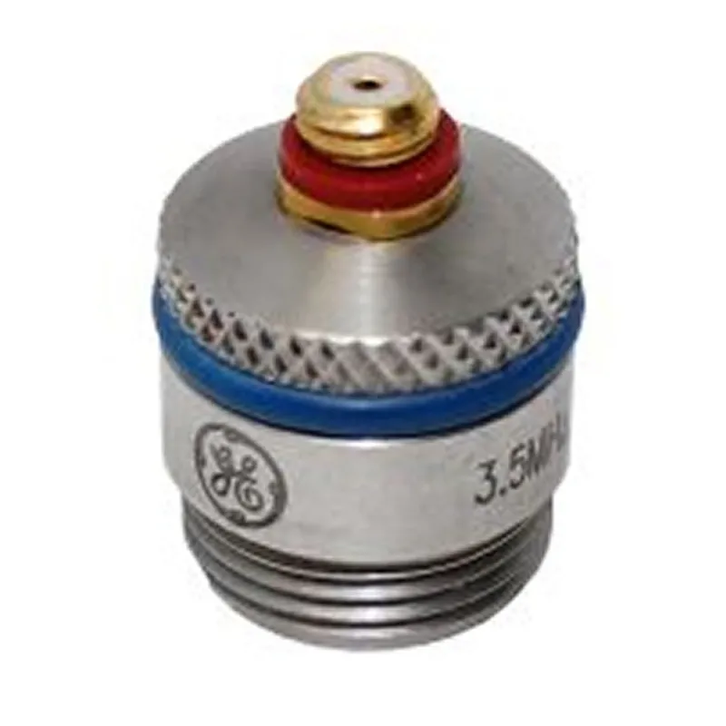 Waygate Technologies Krautkramer MSW-QC [113-223-591] Style Miniature Angle Beam Transducer, Benchmark Series, 3.5 MHz, 0.25 Inch (6 mm) Dia.