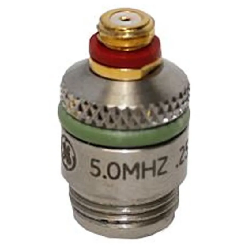 Waygate Technologies Krautkramer MSW-QC [113-242-591] Style Miniature Angle Beam Transducer, Benchmark Series, 2.25 MHz, 0.5 Inch (13 mm) Dia.