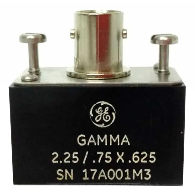 Waygate Technologies Krautkramer AWS [113-292-604] Transducers Standard Angle Beam Style, Gamma Series, 2.25 MHz, 0.75 x 0.75 inch (19 x 19 mm)