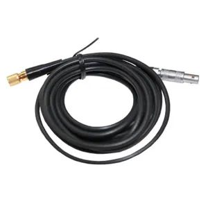 Waygate Technologies Krautkramer C-022 [118-140-022] RG174 Ultrasonic Flaw Probe Cable, Microdot to Lemo-00, 6 ft.