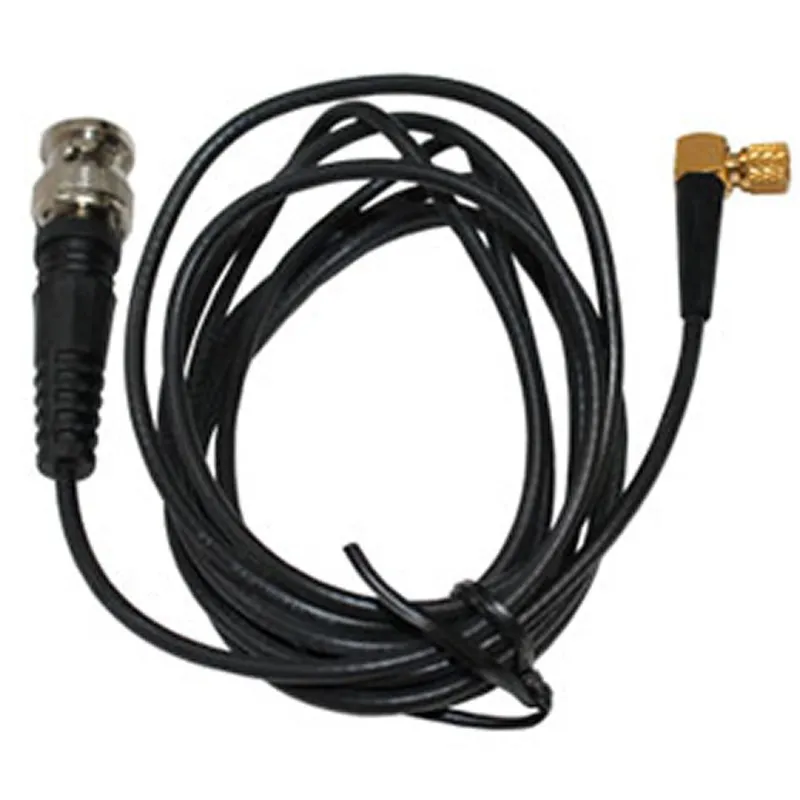 Waygate Technologies Krautkramer C-033 [118-140-033] RG174 Ultrasonic Flaw Probe Cable, Right Angle Microdot to BNC, 6 ft