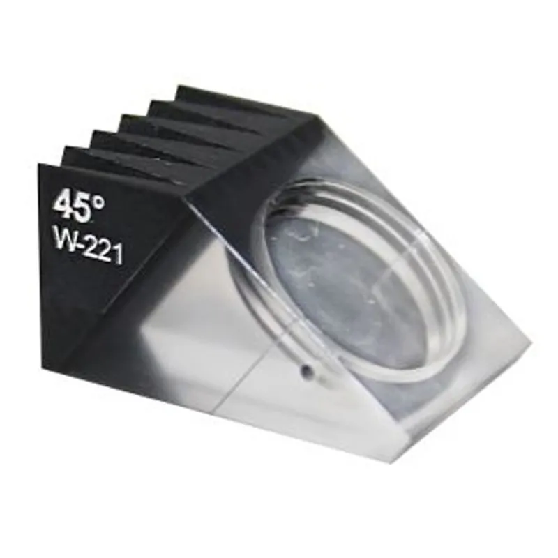 Waygate Technologies Krautkramer MSW-QC [118-340-221] Carbon Steel Wedge, Standard, 0.375 Inch, 45° Angle