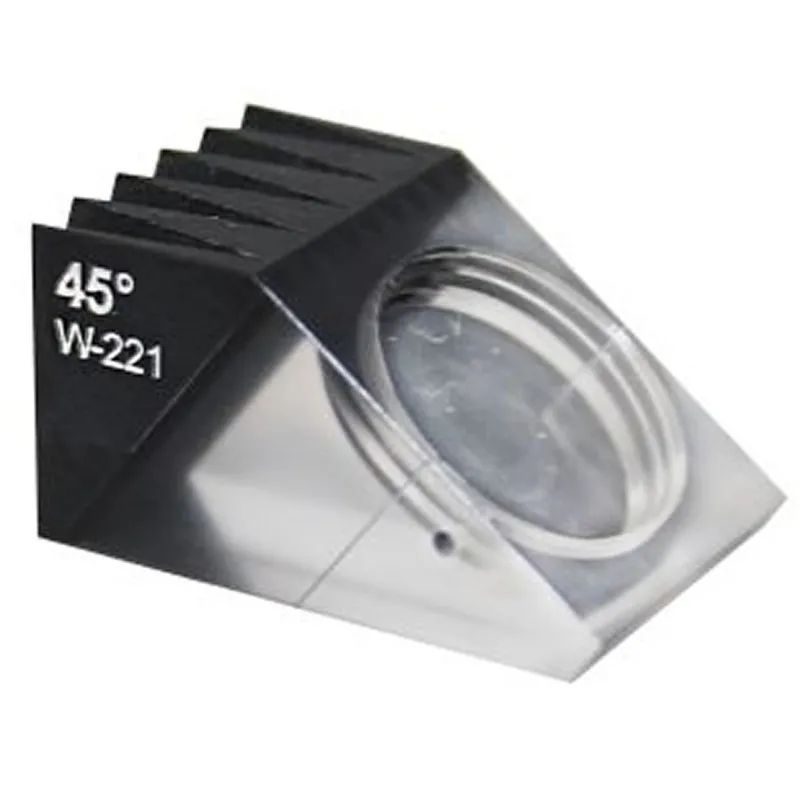 Waygate Technologies Krautkramer MSW-QC [118-340-221] Carbon Steel Wedge, Standard, 0.375 Inch, 45° Angle