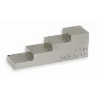 Waygate Krautkramer B-320 [118-540-320] 4-Step Calibration Block Inch 1018 Steel
