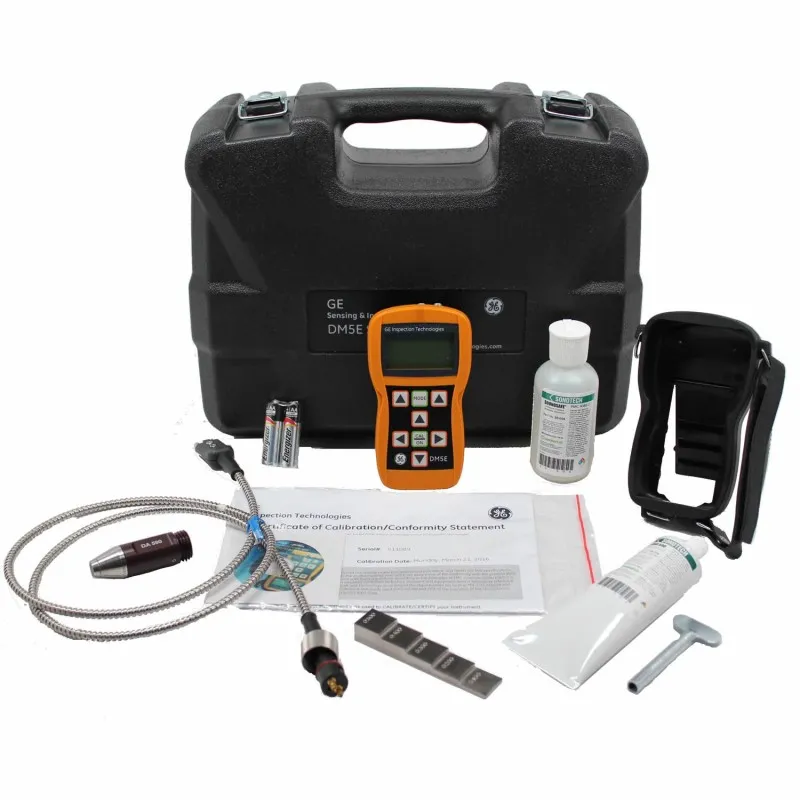 Waygate Technologies Krautkramer DM5E [DM5EB-4] Ultrasonic Thickness Gauge, Basic Unit w/Instrument Package 4 (High Temperature Package)