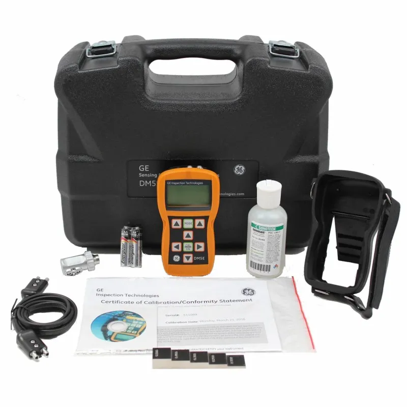 Waygate Technologies Krautkramer DM5E [DM5EB-1] Ultrasonic Thickness Gauge, Basic Unit w/Instrument Package 1
