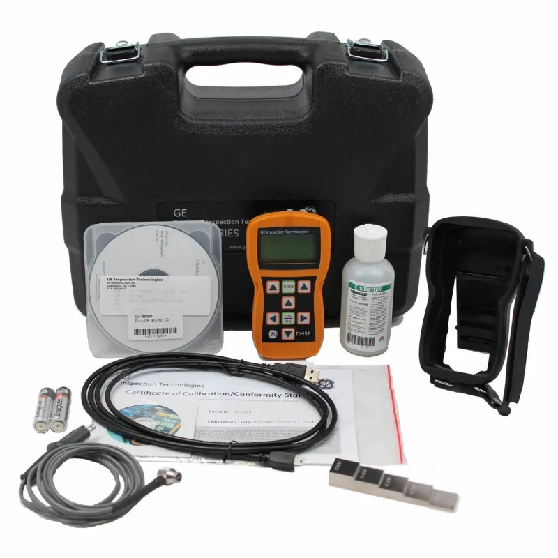 Waygate Technologies Krautkramer DM5E DL [DM5EDL-2] Ultrasonic Thickness Gauge, Dual Multi & Data Recorder w/Instrument Package 2
