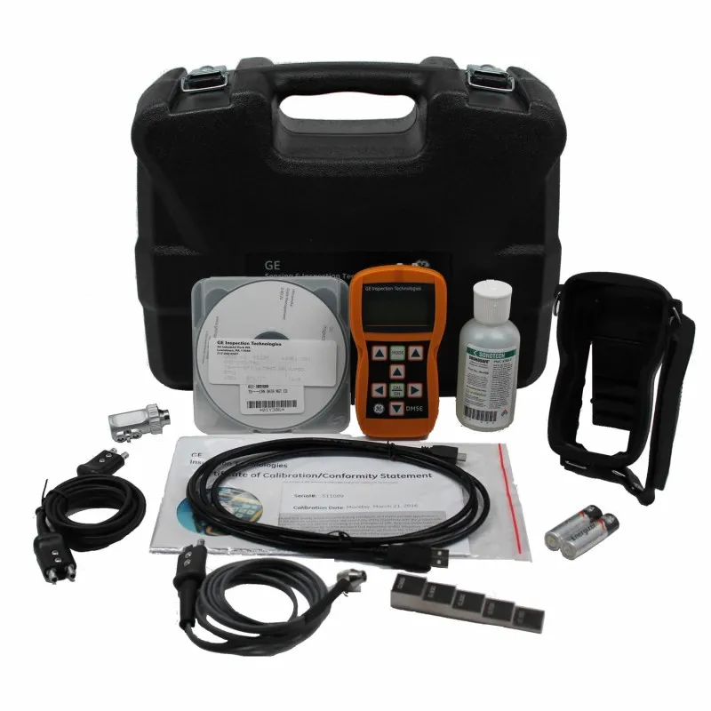 Waygate Technologies Krautkramer DM5E DL [DM5EDL-3] Ultrasonic Thickness Gauge, Dual Multi & Data Recorder w/Instrument Package 3
