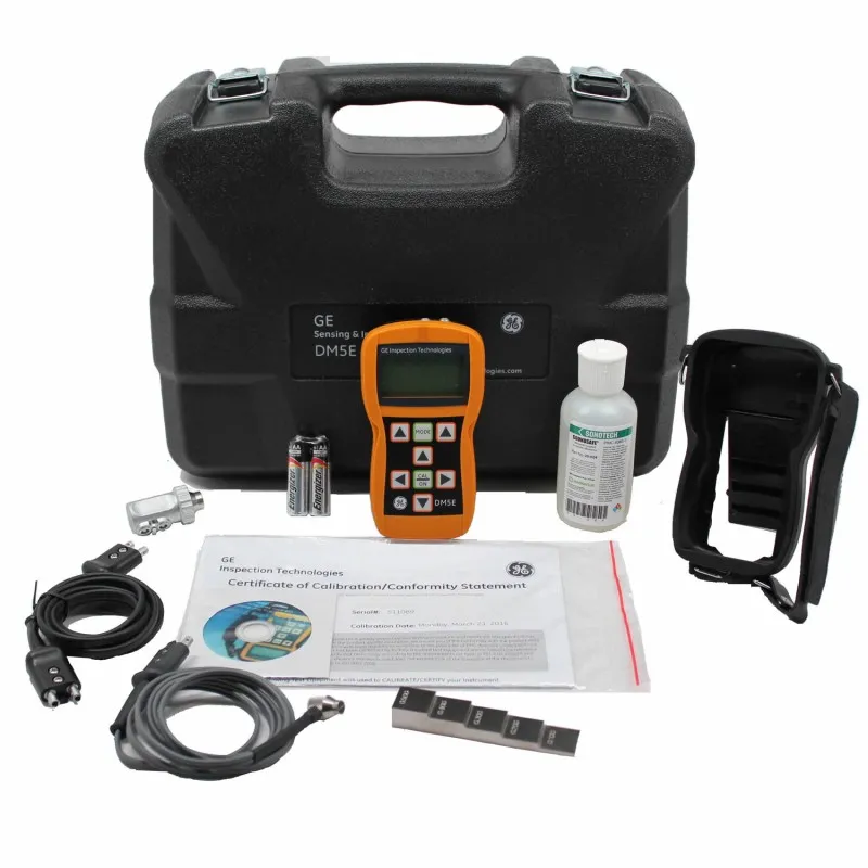 Waygate Technologies Krautkramer DM5EDM [DM5EDM-3] Ultrasonic Thickness Gauge, Dual Multi w/Instrument Package 3