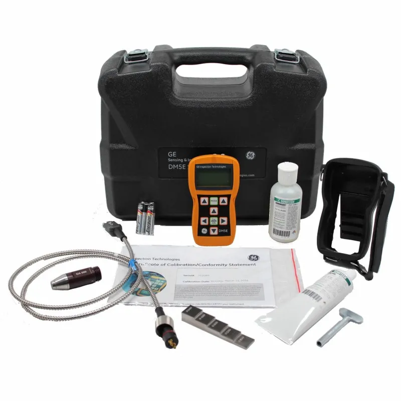 Waygate Technologies Krautkramer DM5EDM [DM5EDM-4] Ultrasonic Thickness Gauge, Dual Multi w/Instrument Package 4 (High Temperature Package)