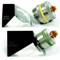 Waygate Technologies Krautkramer MSW-QC Style Miniature Angle Beam Transducers, Alpha Series (12 Model In This Family)