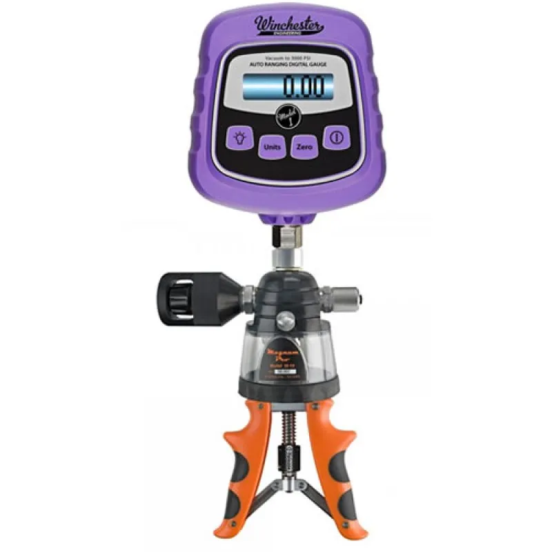 Winchester Engineering Model 1 [MVP-10WIN] Digital Pressure Gauge Kit