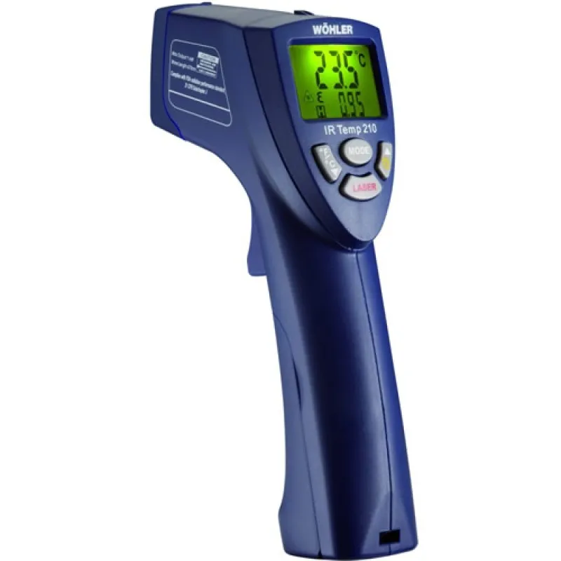 Wohler IR Temp 210 [6612] Non-contact Infrared Thermometer -40 - 932°F (-40+500 °C)