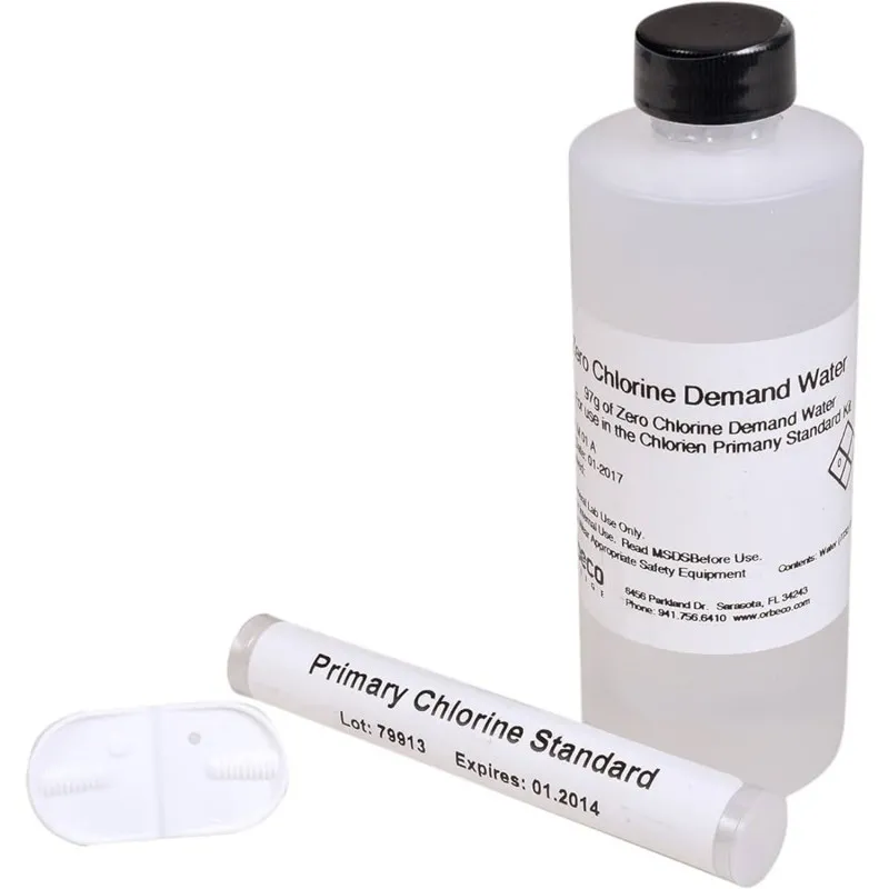YSI 251392Y Primary Chlorine Standard for 900 Colorimeter, 1.5 mg/L, 100mL