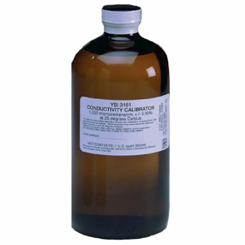 YSI 3161 [065270] Conductivity Standard, 1,000 uS, 1 quart