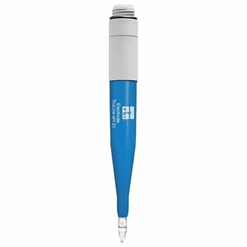 YSI TruLine 400357 pH 21 Single Junction Combination pH Electrode w/Epoxy Body, Spear Tip Membrane, BNC Connector, 1m Cable