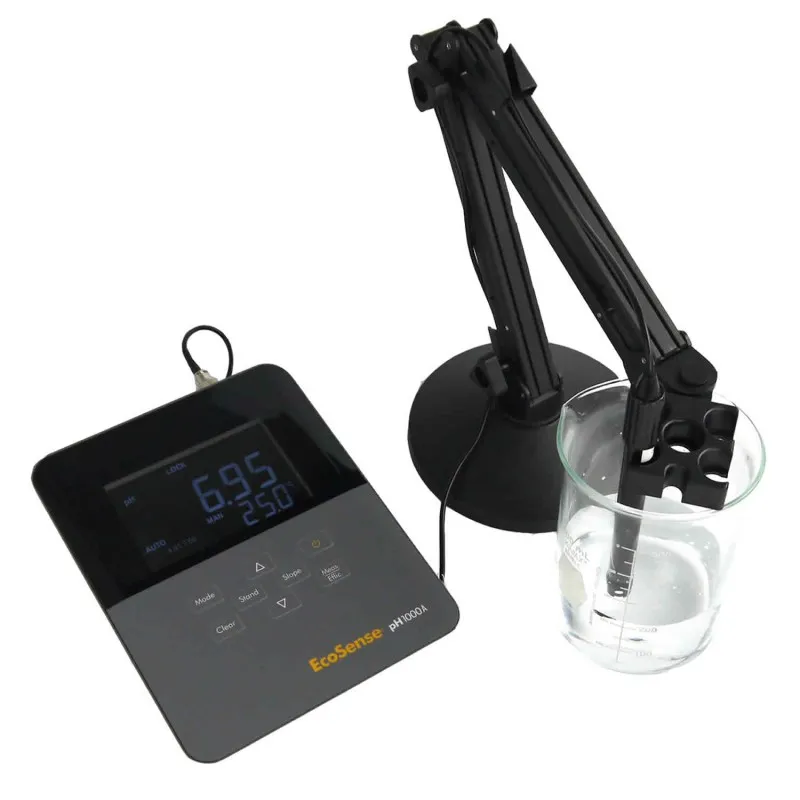 YSI EcoSense pH1000A [601305] Benchtop pH Meter with 1102 pH/temp Electrode & Electrode Stand