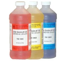 YSI 3824 [603824] pH Calibration Buffer Pack, 2 Pints ea. of pH 4, 7, & 10