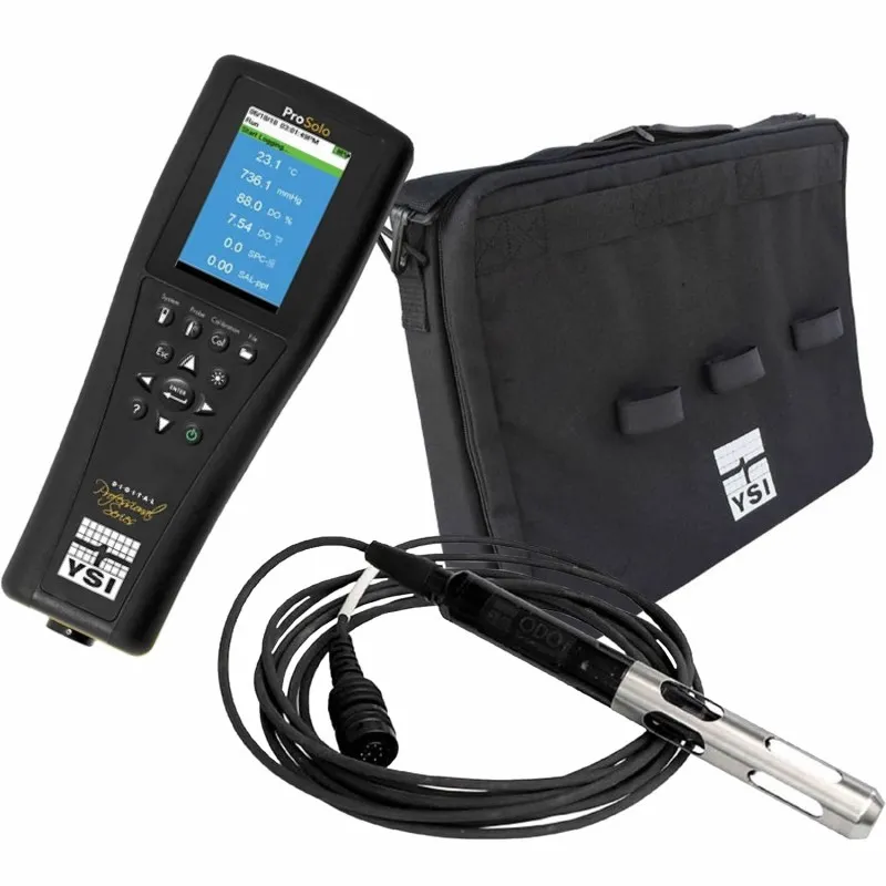 YSI ProSolo [626661] Optical Dissolved Oxygen Meter With ODO/CT Probe 10m Cable and 3075 Carrying Case