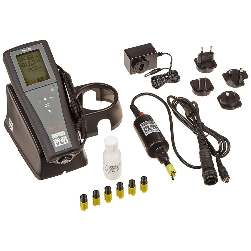 YSI Pro20 [603168] Dissolved Oxygen Meter w/ProBOD, Lab Dock & Power Supply