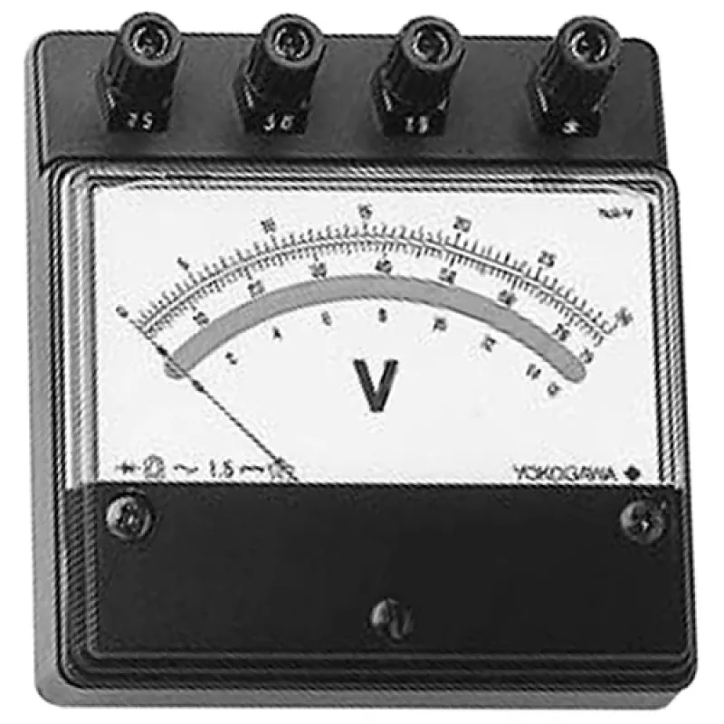 Yokogawa E Series [205205] AC Voltmeter, Minature-size Portable 3/7.5/15 V