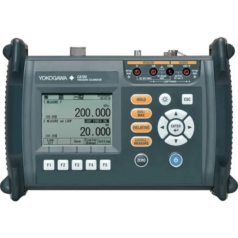 Yokogawa CA700 [CA700-E-1-U2-P2] Pressure Calibrator 29 PSI Gauge Pressure Mode