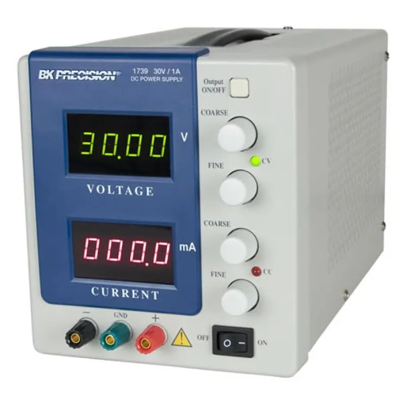 BK Precision 1739 [1739-220V] Low Current High Resolution DC Power Supply, 30V/1A, 220VAC Line Input
